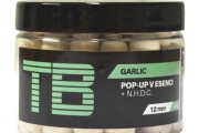 TB Baits Plávajúce Boilie Pop-Up White Garlic + NHDC 65 g 16mm